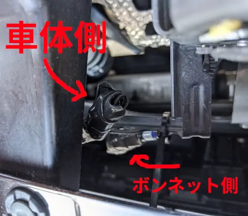 コネクタのビニールテープ巻