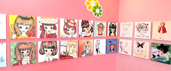 内藤ルネ展の作品