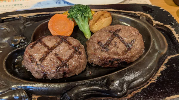 さわやか げんこつハンバーグ